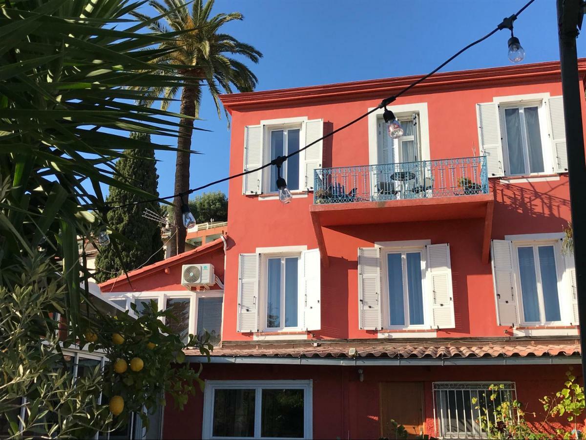 Hotel La Villa Patricia - Charme Et Tradition Villefranche-sur-Mer Eksteriør billede